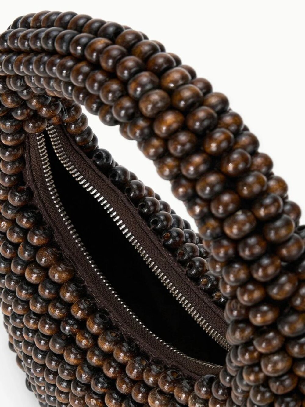 Staud Reef Bag in Dark Brown - Picture 4 of 12